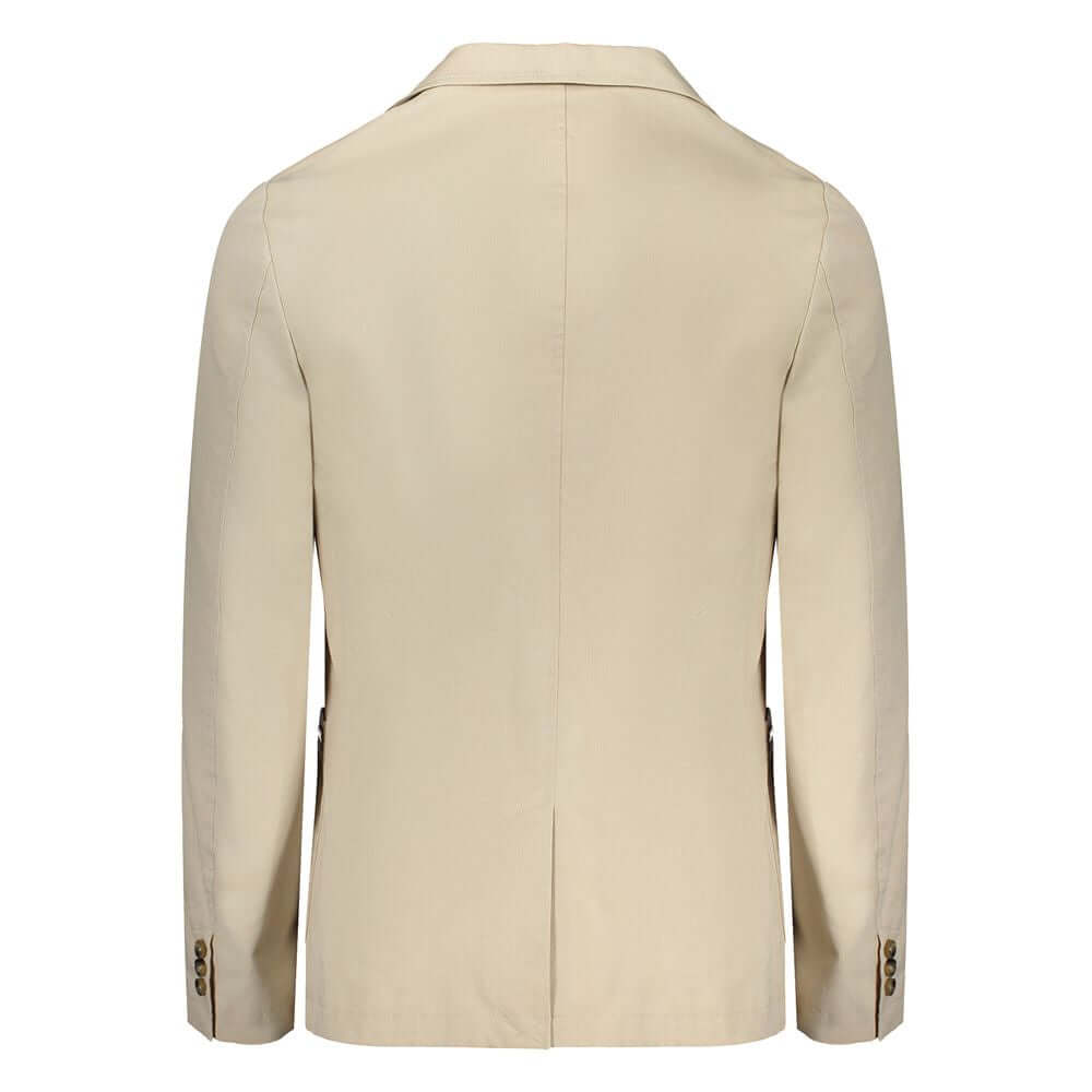 Guess Jeans Beige Cotton Men Jacket