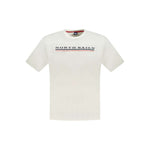 North Sails White Cotton Men T-Shirt