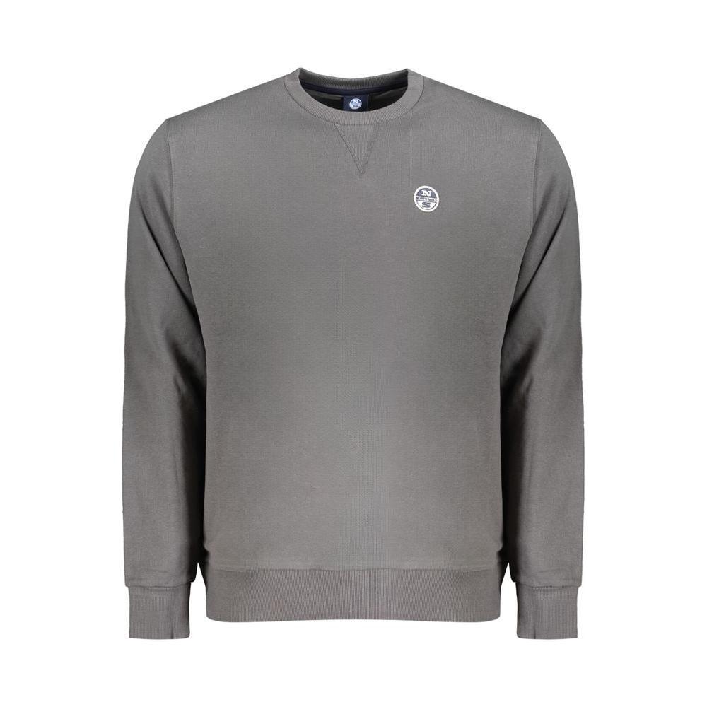North Sails Brown Cotton Men Sweater NO-31764-S
