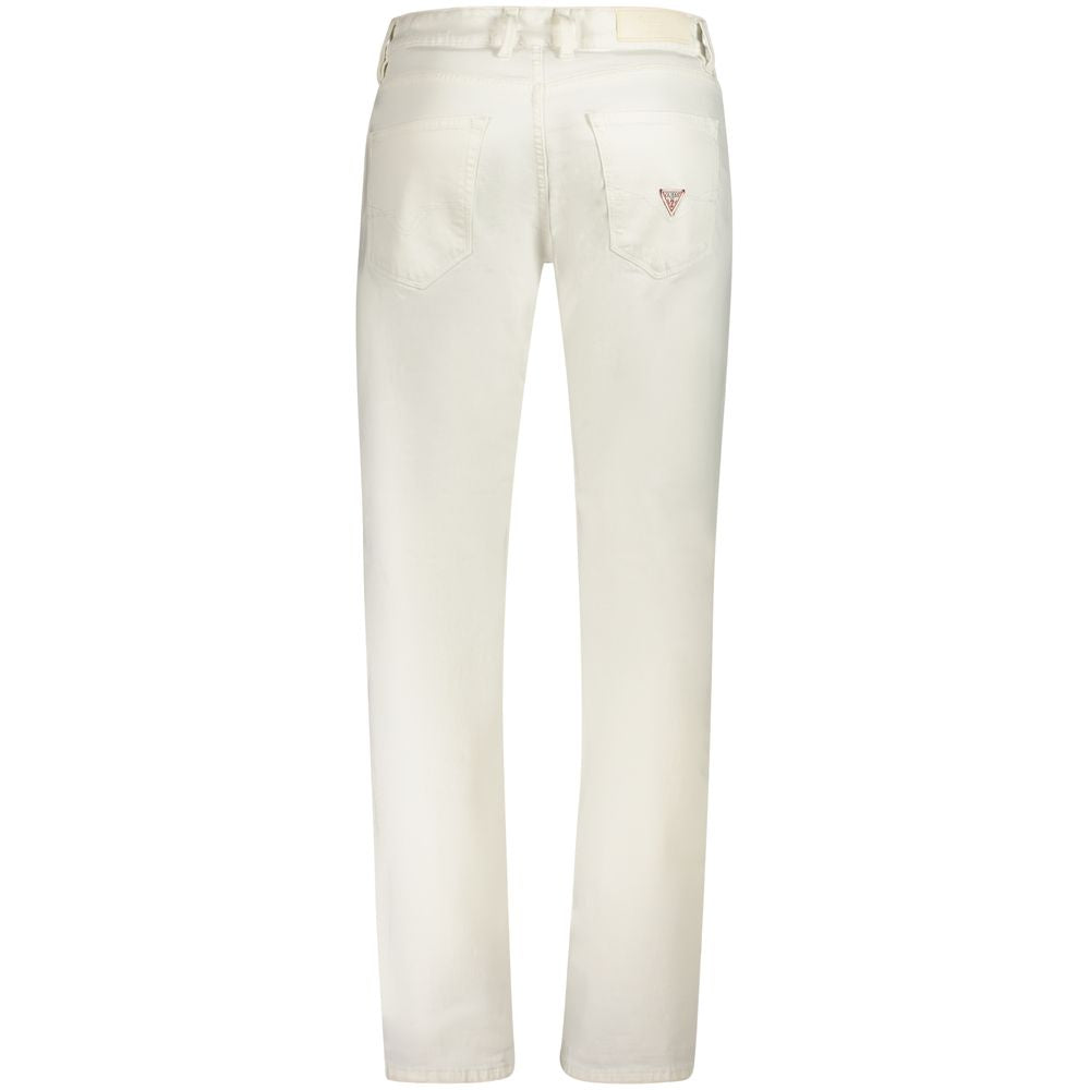 Guess Jeans White Cotton Jeans Denim