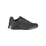 Sergio Tacchini Sleek Black Sneakers with Embroidered Detail SE-23678-EU41/US8