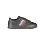 Tommy Hilfiger Black Polyester Sneaker TO-31466-EU44/US11
