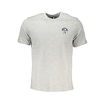 North Sails Brown Cotton Men T-Shirt NO-27268-S