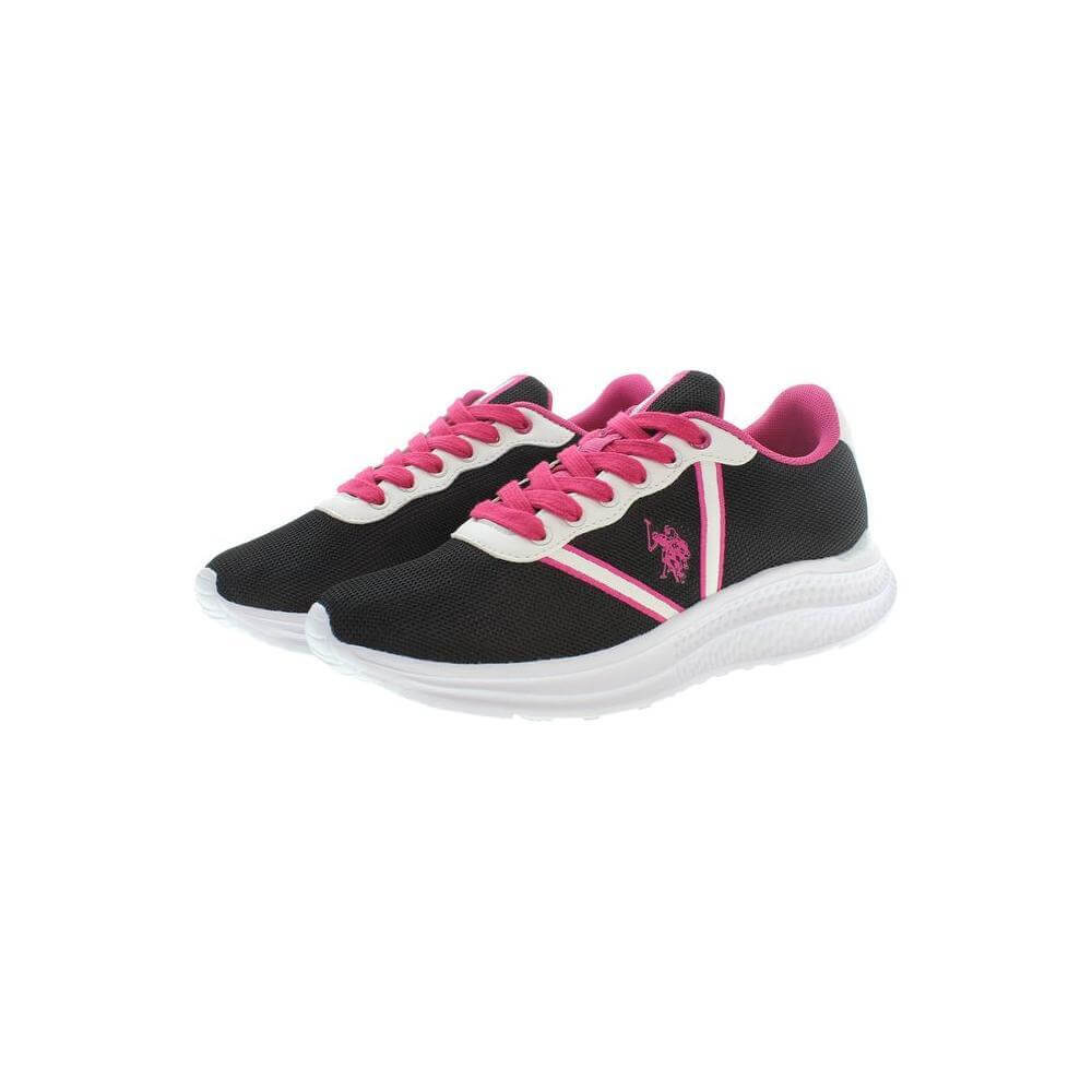 U.S. POLO ASSN. Black Polyester Women Sneaker US-37767-EU36/US6