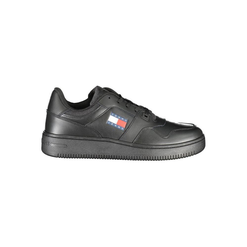 Tommy Hilfiger Black Polyester Sneaker TO-31467-EU40/US7