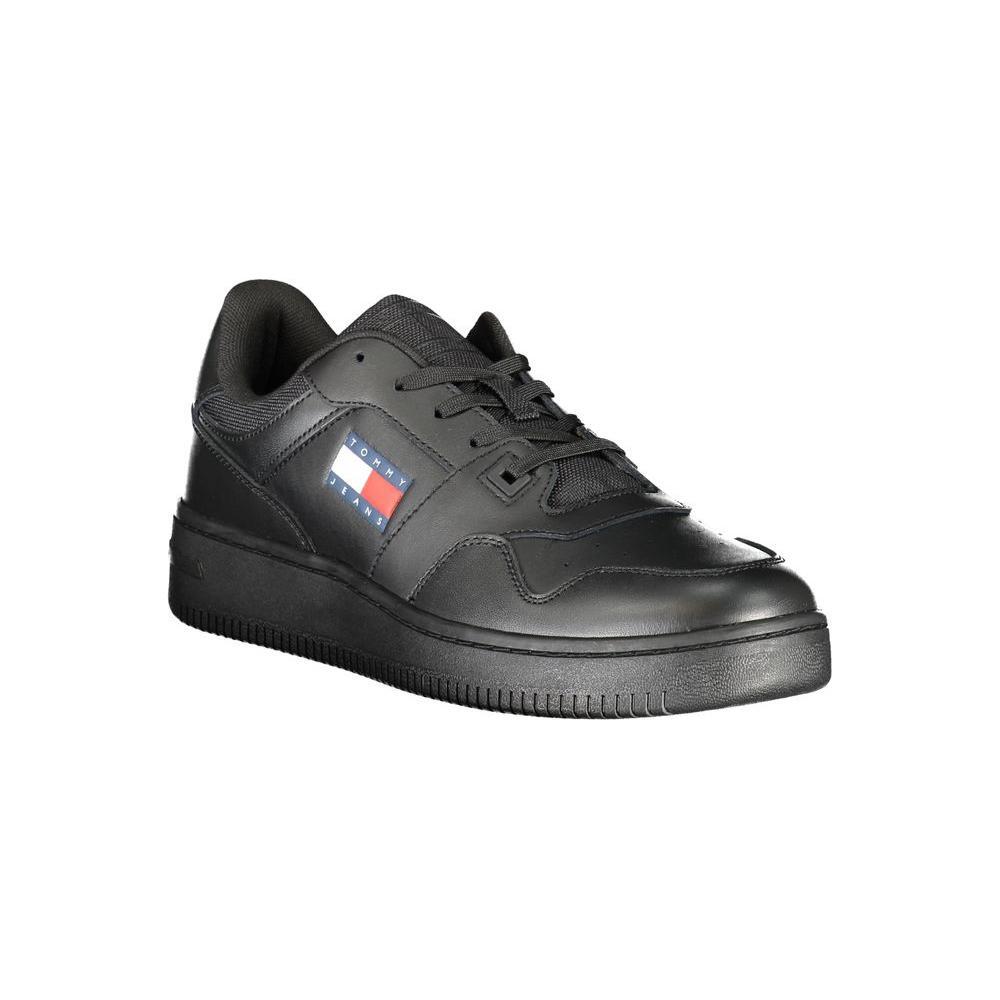 Tommy Hilfiger Black Polyester Sneaker TO-31467-EU40/US7