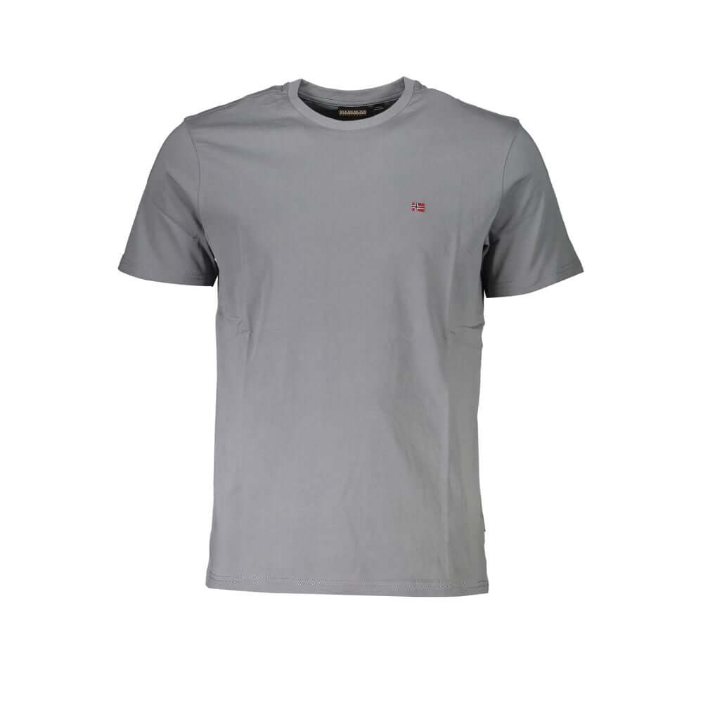 Napapijri Brown Cotton Men T-Shirt