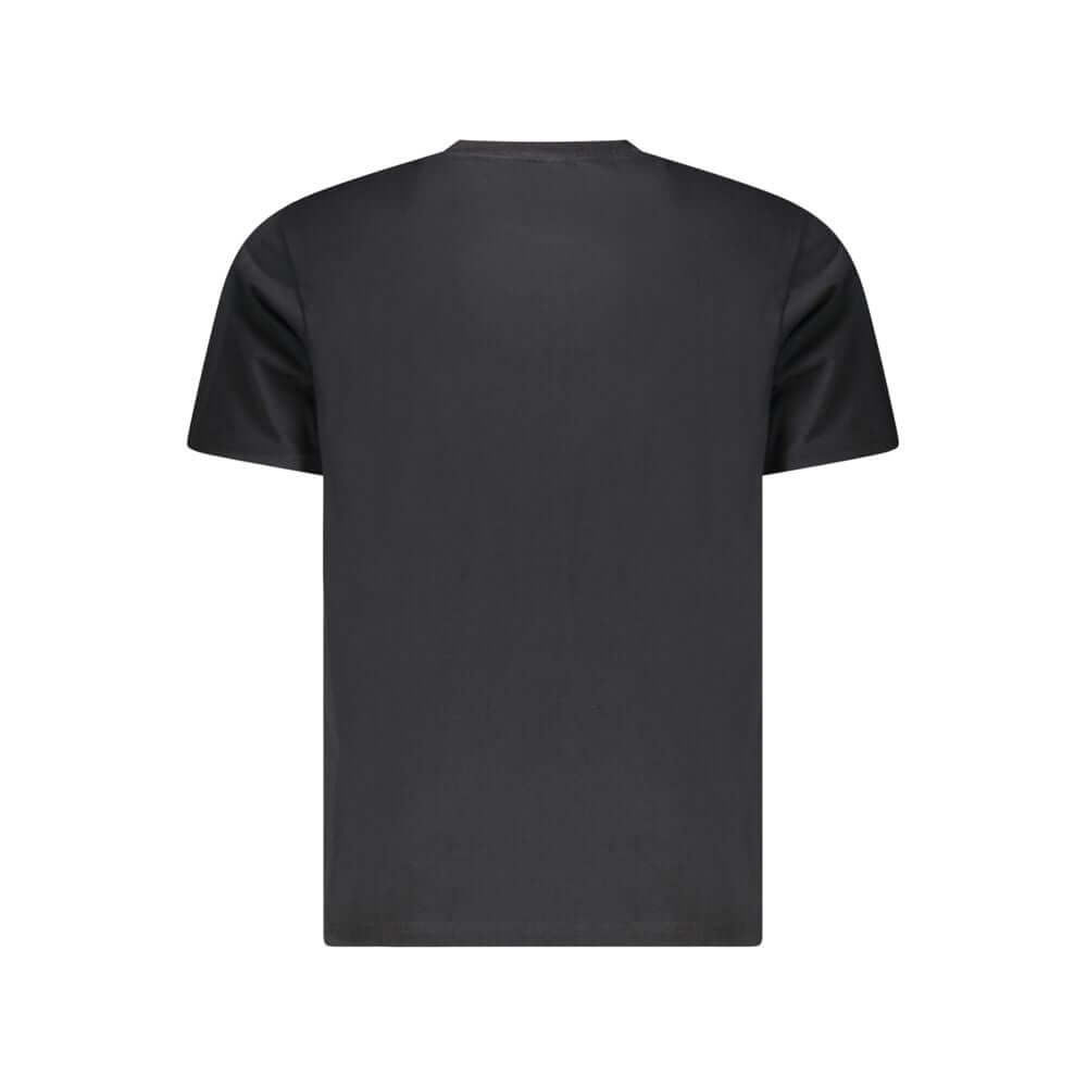 North Sails Black Cotton Men T-Shirt