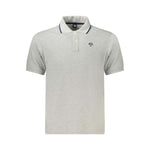 North Sails Brown Cotton Men Polo Shirt