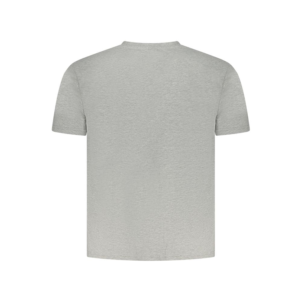 North Sails Brown Cotton Men T-Shirt NO-35058-S