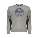 North Sails Brown Cotton Men Sweater NO-31763-S