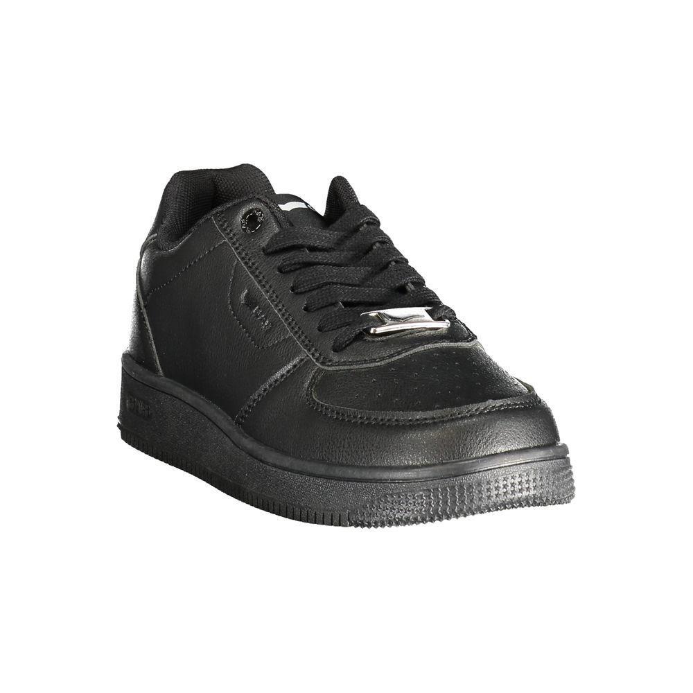 Gas Black Polyester Women Sneaker GA-38618-EU36/US6