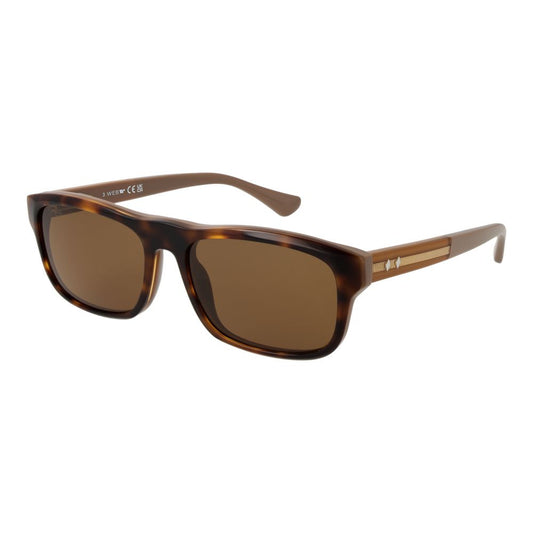 Web Brown Men Sunglass