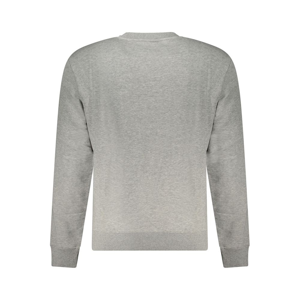 Napapijri Gray Cotton Sweater NA-32141-S