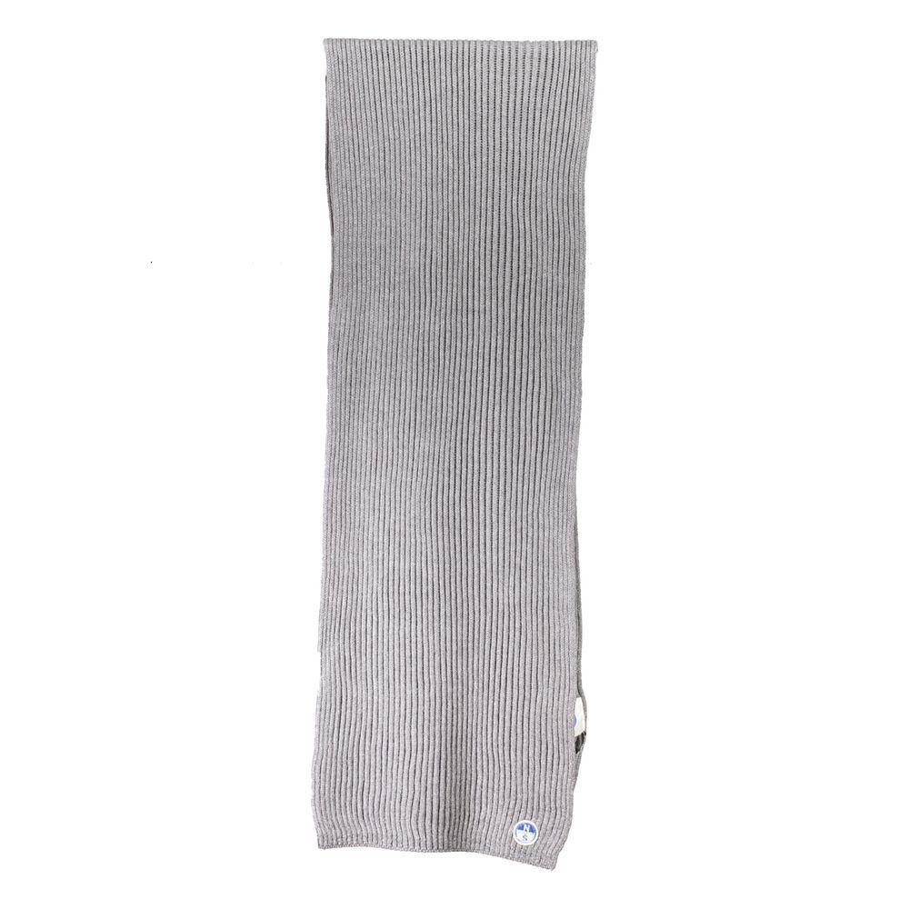 North Sails Gray Cotton Scarf NO-33605