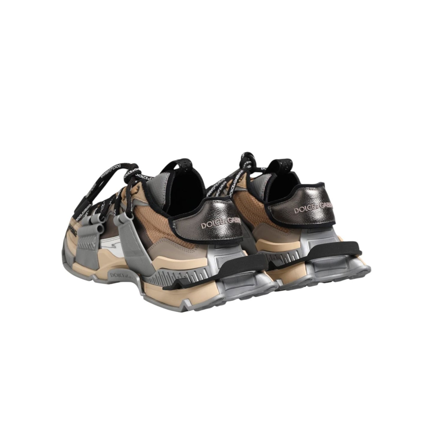 Dolce & Gabbana Multicolor Panelled Space Sneakers Shoes