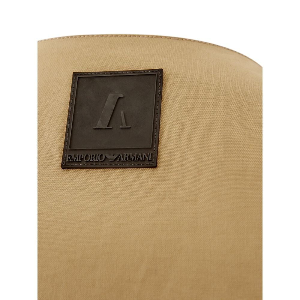 Emporio Armani Brown Cotton Sweater EM-146966720010365-XL