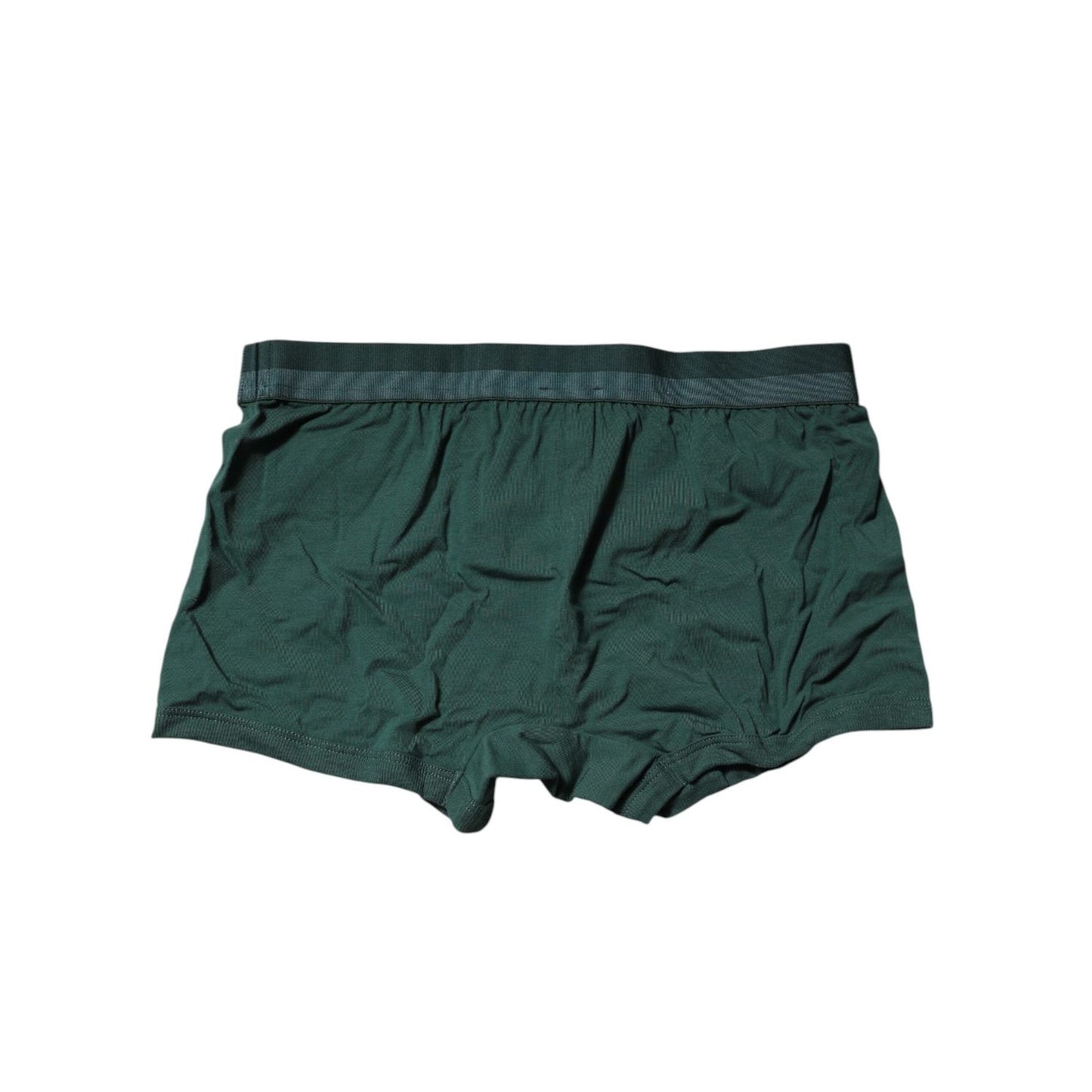 Dolce & Gabbana Green Cotton Regular Men Boxer Brief Underwear BIK1563-3