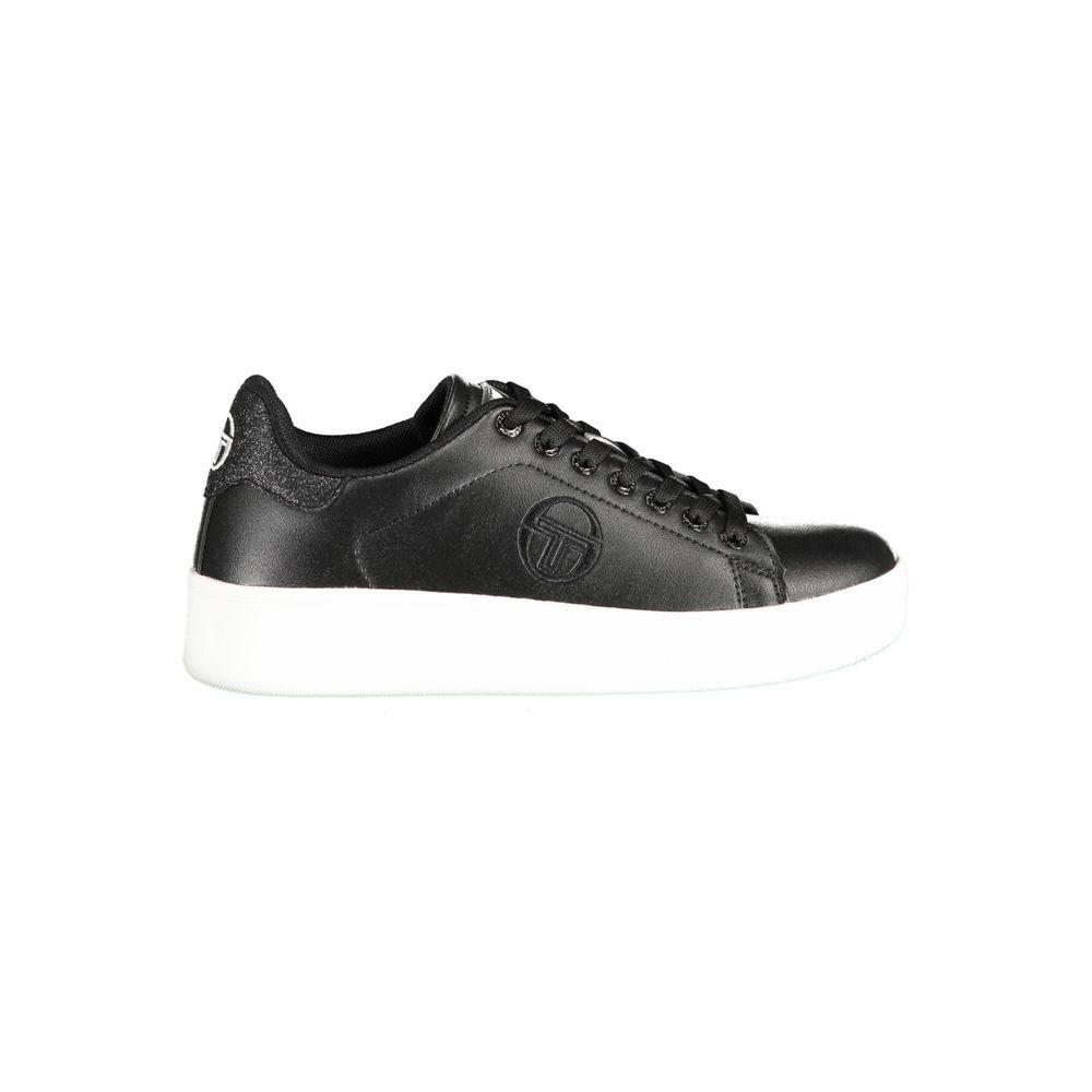 Sergio Tacchini Black Polyester Sneaker SE-14446-EU38/US8