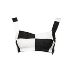 Dolce & Gabbana Black White Cropped Bustier Corset Bra Top TSH86233-36