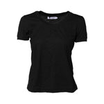 Dolce & Gabbana Black Cotton Short Sleeves Round Neck T-shirt TSH90668-38
