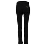 Dolce & Gabbana Black Cotton Logo Skinny Mid Waist Denim Jeans PAN75947-40