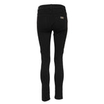 Dolce & Gabbana Black Cotton Logo Skinny Mid Waist Denim Jeans PAN75979-38