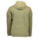 Plein Sport Green Cotton Sweater PL-10032-M