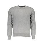 North Sails Gray Cotton Sweater NO-16237-XXL