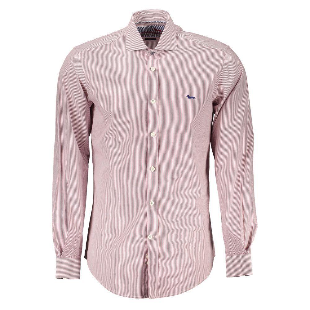 Harmont & Blaine Red Cotton Shirt