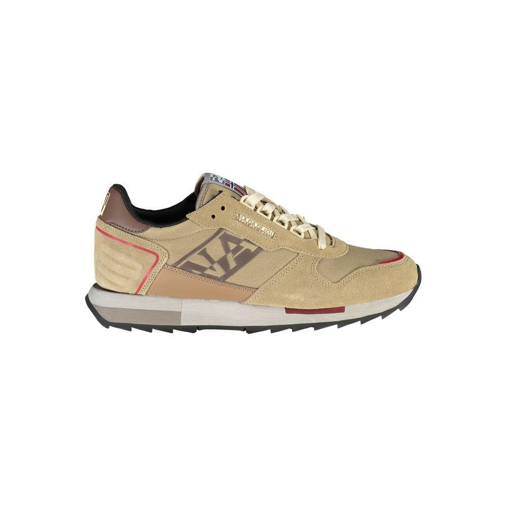Napapijri Beige Polyester Sneaker NA-23127-EU40/US7