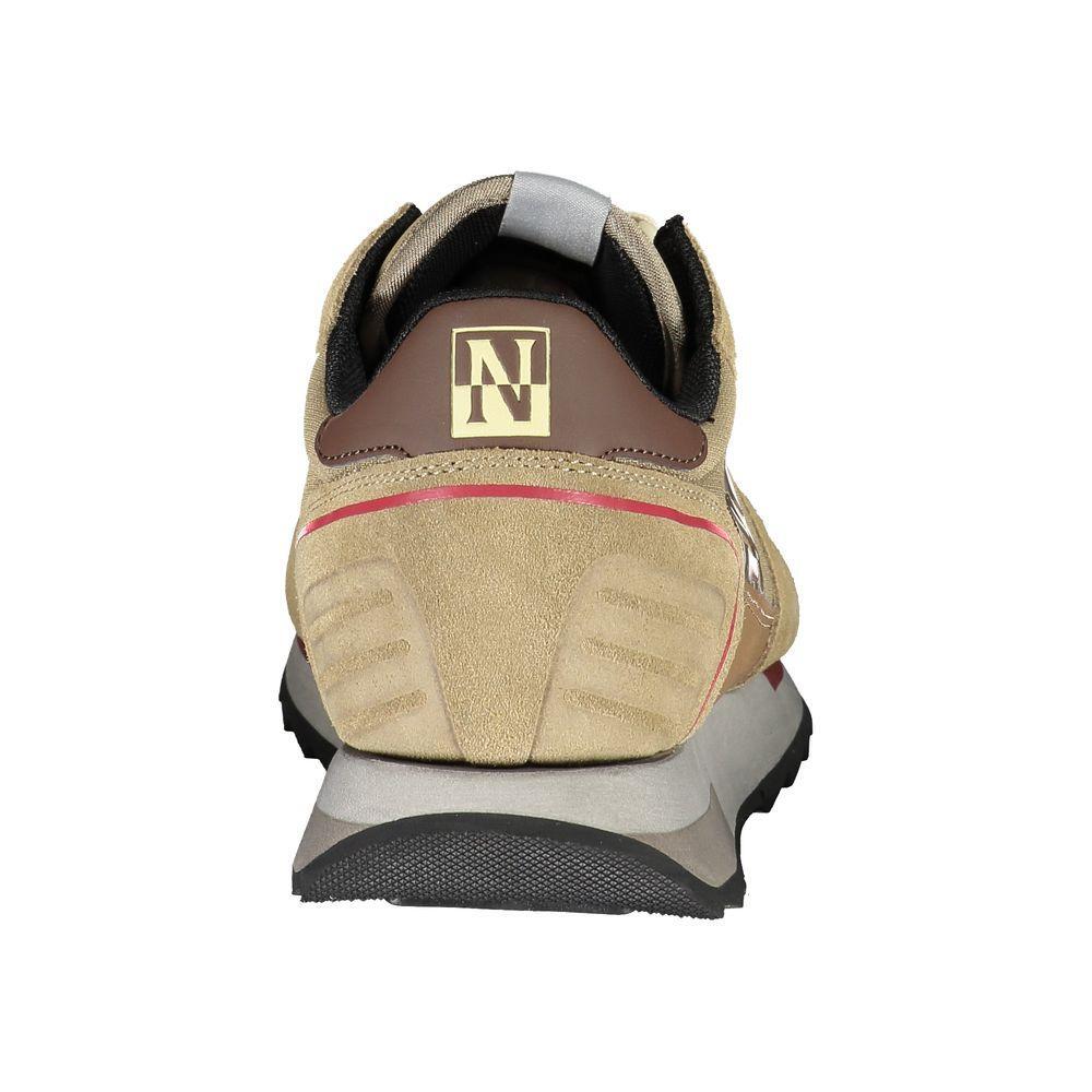 Napapijri Beige Polyester Sneaker NA-23127-EU40/US7