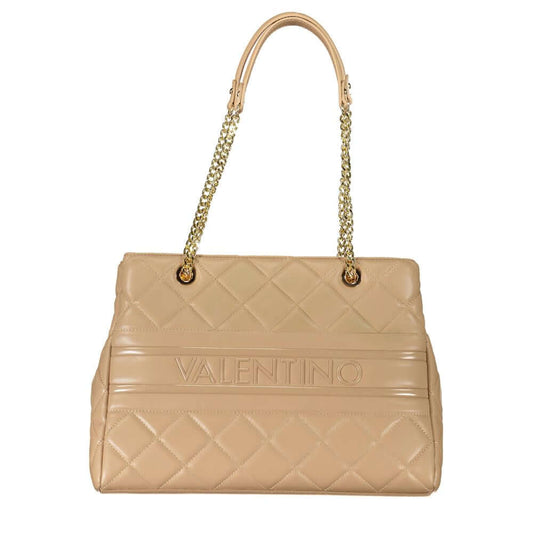 Mario Valentino Beige Polyethylene Handbag