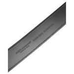Dolce & Gabbana Black Leather Classic Metal Logo Buckle Belt BEL9490-85