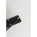 Dolce & Gabbana Black Leather Classic Metal Logo Buckle Belt BEL9492-100