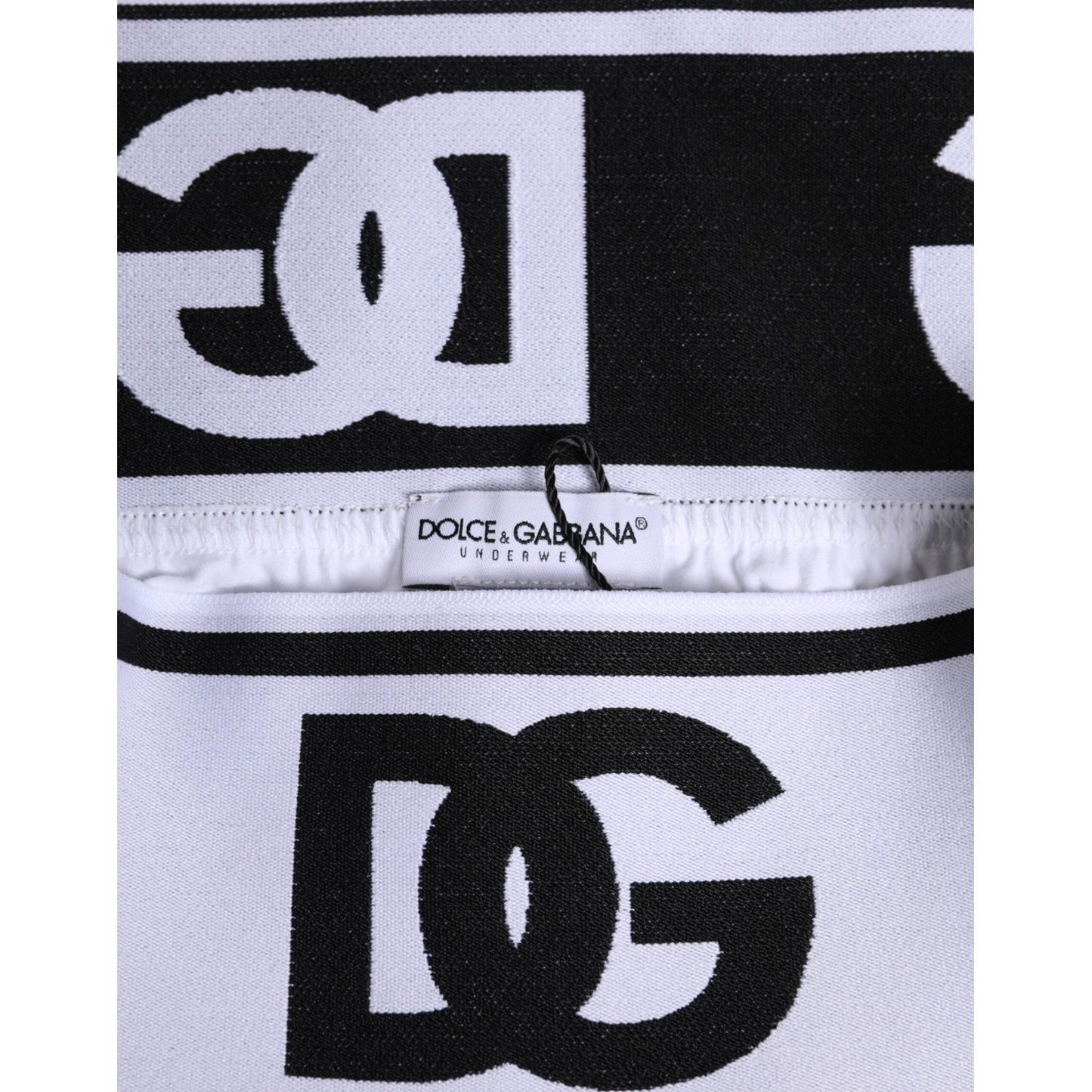 Dolce & Gabbana White Cotton Stretch Regular Boxer Underwear