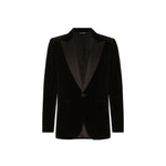Dolce & Gabbana Tuxedo Velvet Jacket DO-8827811528916-IT52 | XL