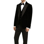 Dolce & Gabbana Tuxedo Velvet Jacket DO-8827811528916-IT52 | XL