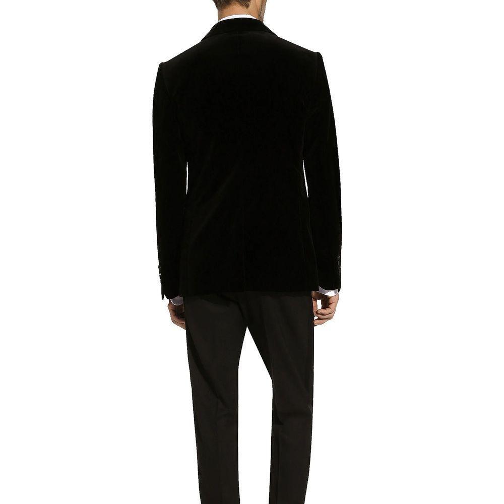 Dolce & Gabbana Tuxedo Velvet Jacket DO-8827811528916-IT52 | XL