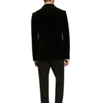 Dolce & Gabbana Tuxedo Velvet Jacket DO-8827811528916-IT52 | XL