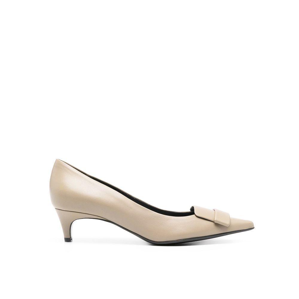 Sergio Rossi SR1 Leather Pumps SE-8735593758932-EU35/US5