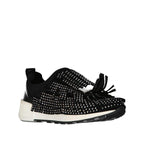 Sergio Rossi SR1 Running Crystals Sneakers SE-8735593857236-EU35/US5