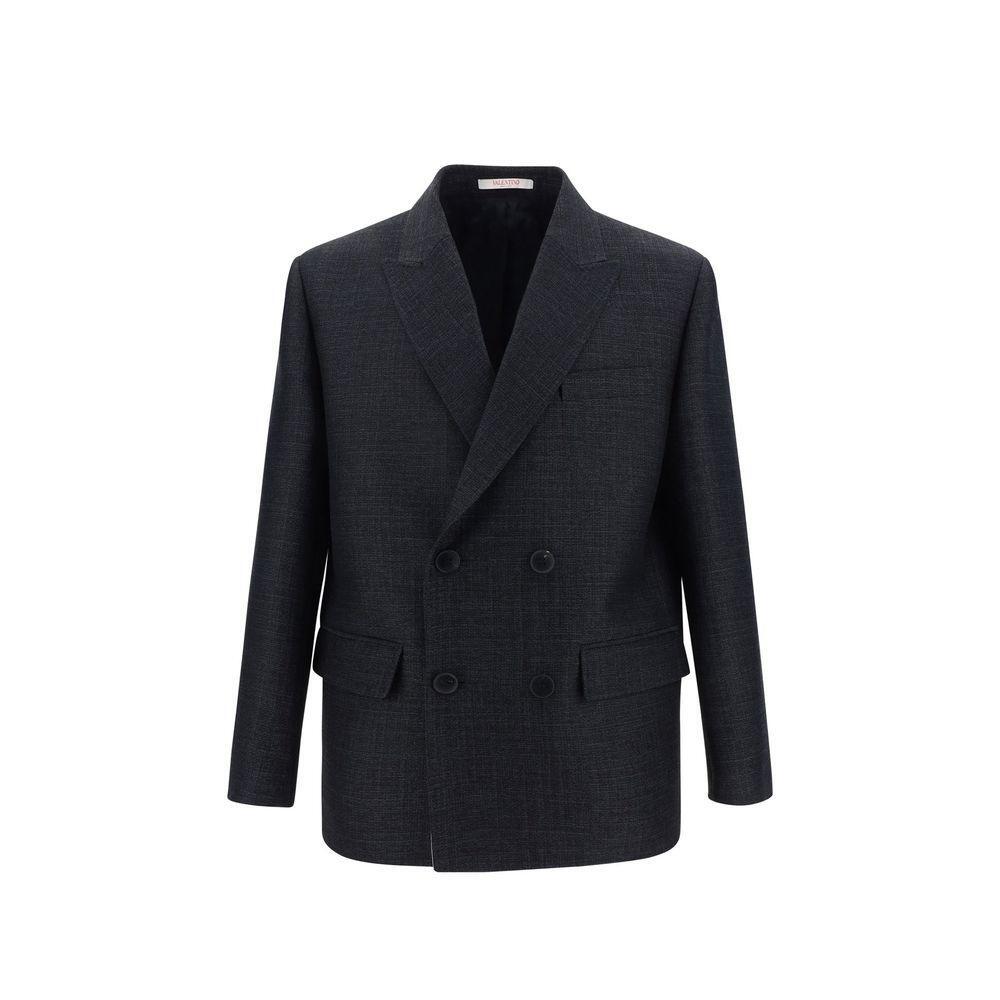 Valentino Wool And Silk Jacket VA-8735619186900-48 | M