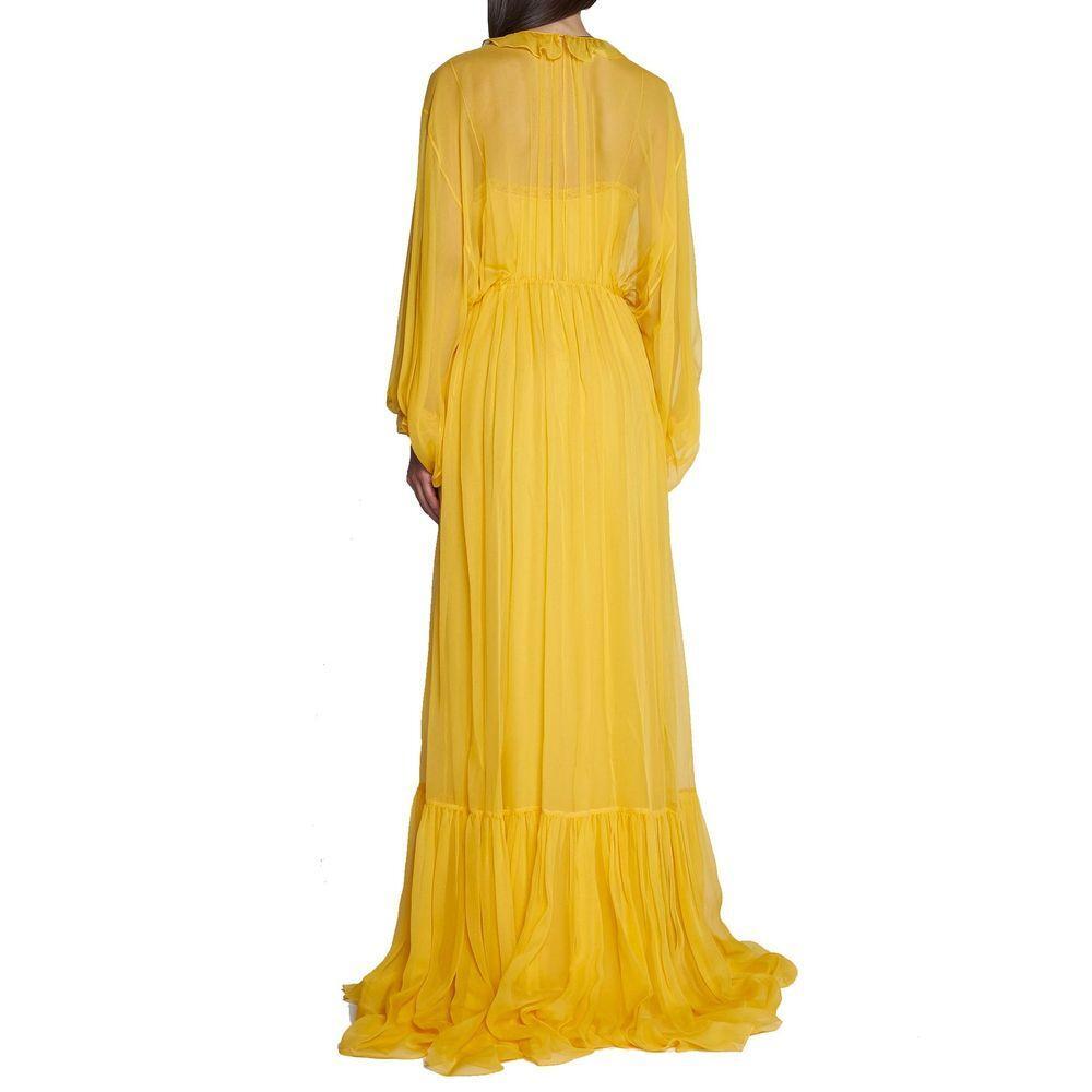 Gucci Silk Long Dress GU-8736428392660-40