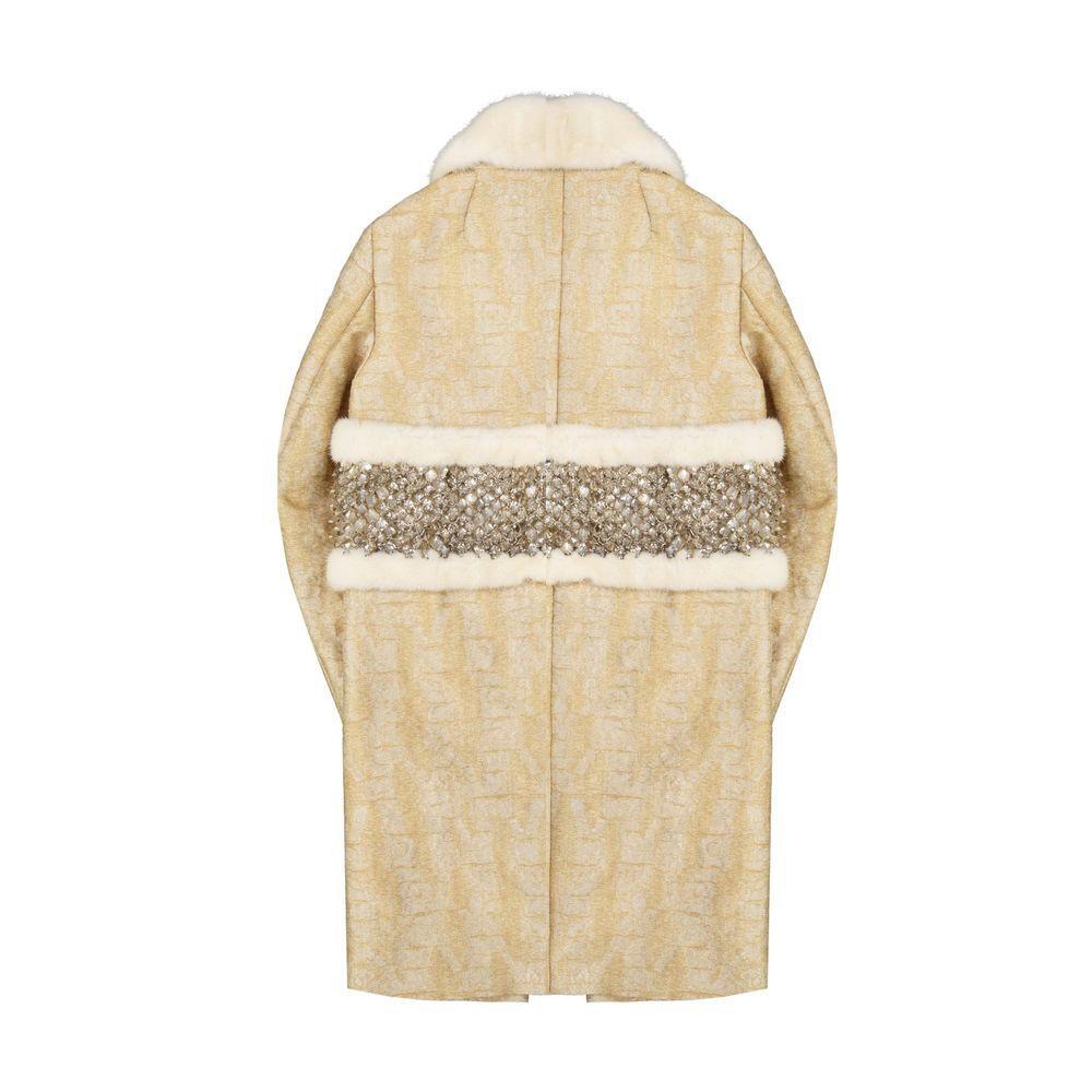 Dsquared² Crystal Embellished Coat DS-8736369246420-40