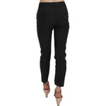 Dolce & Gabbana Polka Dot Slim Capri Trousers Tapered Pants