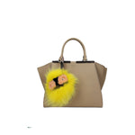 Fendi Yellow Fur Keychains FE8547139158281BT