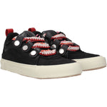 Marcelo Burlon Black Leather Low Tops MA-8547258958089-EU41/US8
