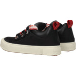 Marcelo Burlon Black Leather Low Tops MA-8547258958089-EU41/US8