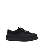 Jil Sander Black Fabric Chunky Sneakers JI-8547352805641-EU36/US6